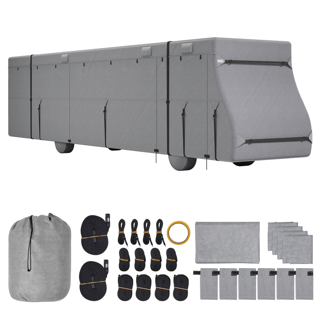 40-43 ft Non-Woven Fabric Waterproof RV Cover with Storage Bag I352