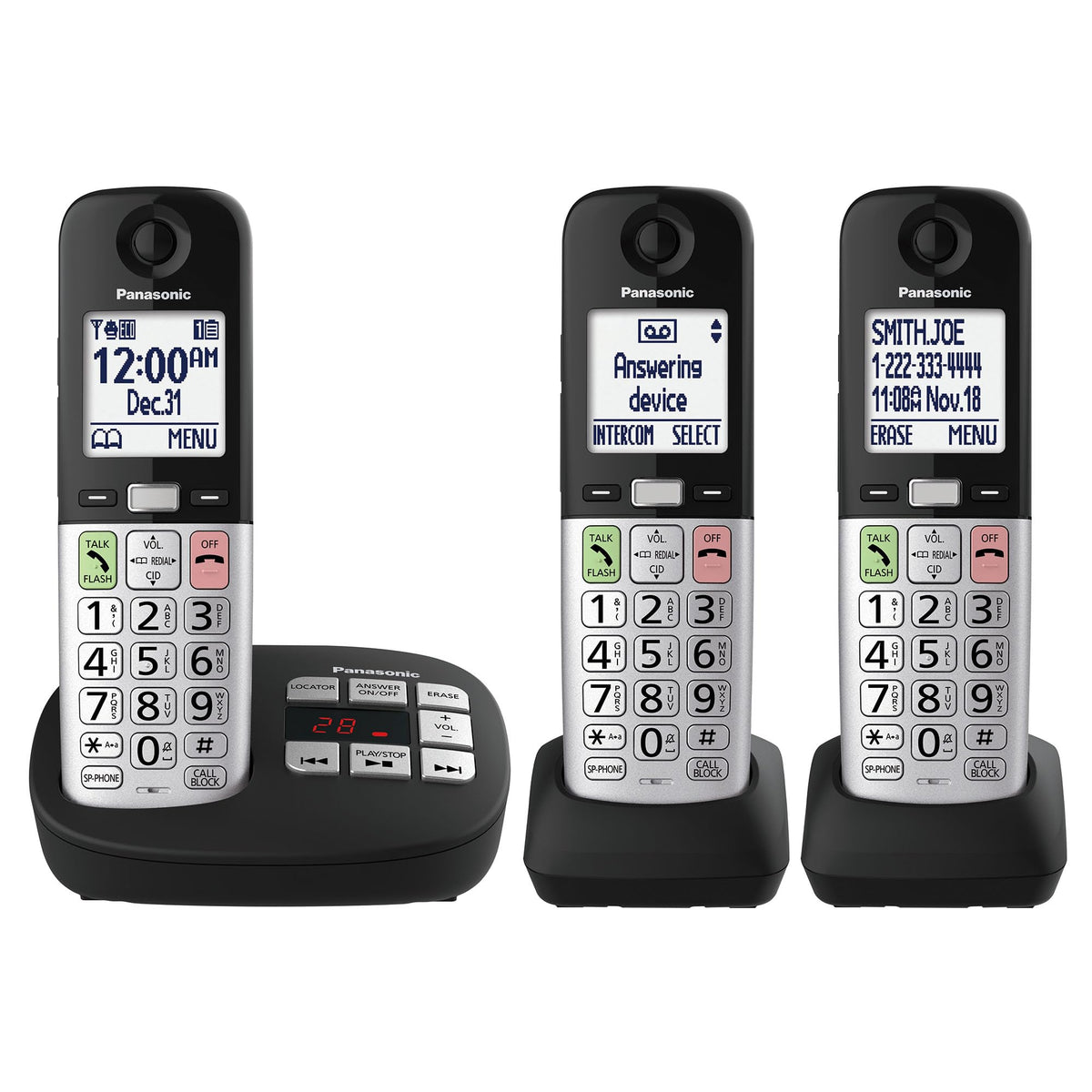 Cordless Phone with Volume Boost and Slow Talk I65787