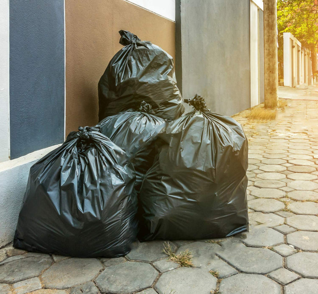 55 Gallon 3 Mil Black Contractor Garbage Bags K949