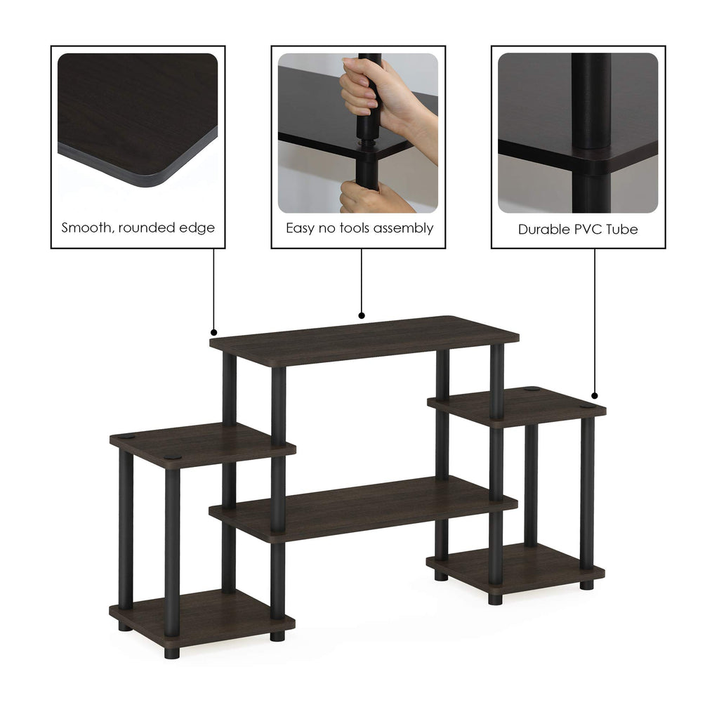 Dark Brown/Black Entertainment TV Stands A85895