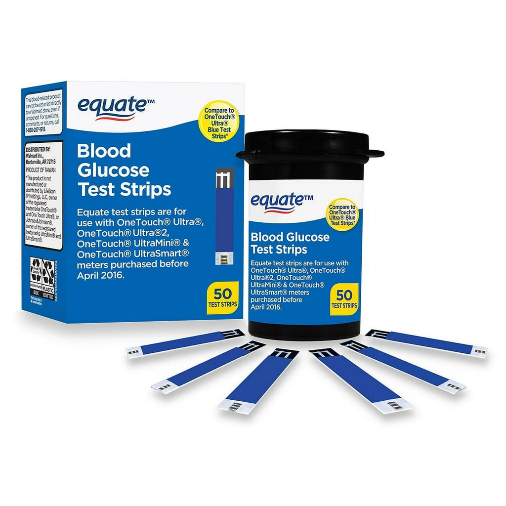 Blood Sugar Test Strips 50ct I71082