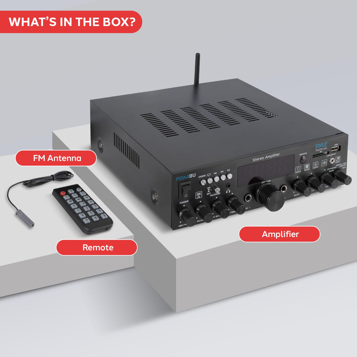 200W Multi-Channel Home Stereo Amplifier I792017