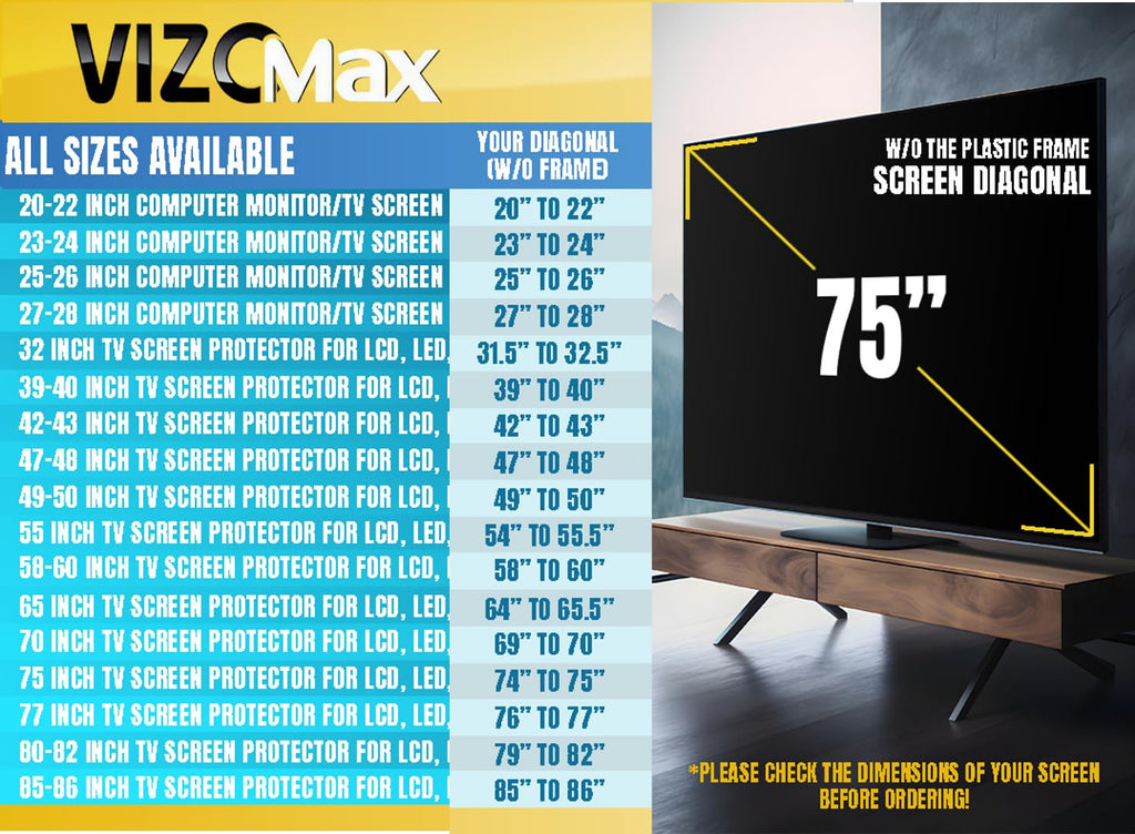 40 inch TV Screen Protector S52234