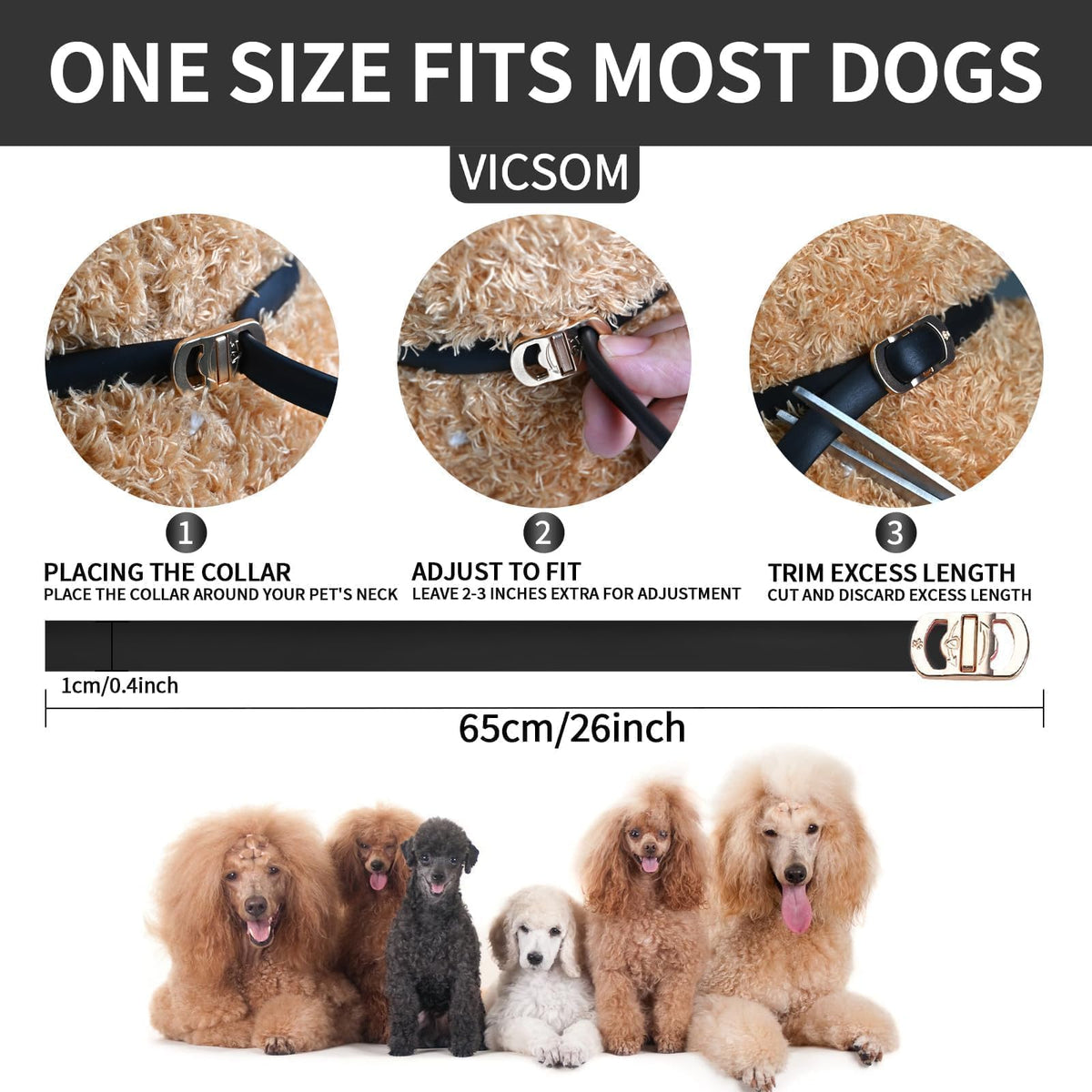Flea and Tick Prevention Collar for Dogs 4 Pack P16064