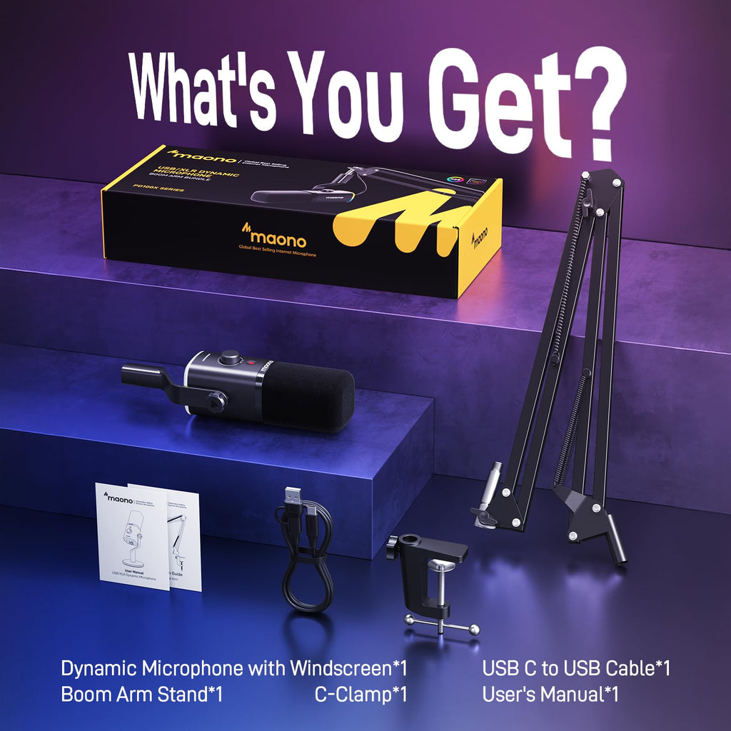 XLR USB Dynamic Gaming Microphone N544
