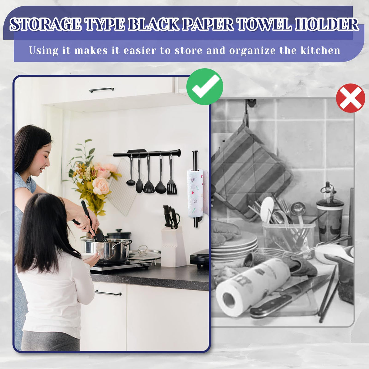 Self Adhesive Paper Towel Holder Y1628