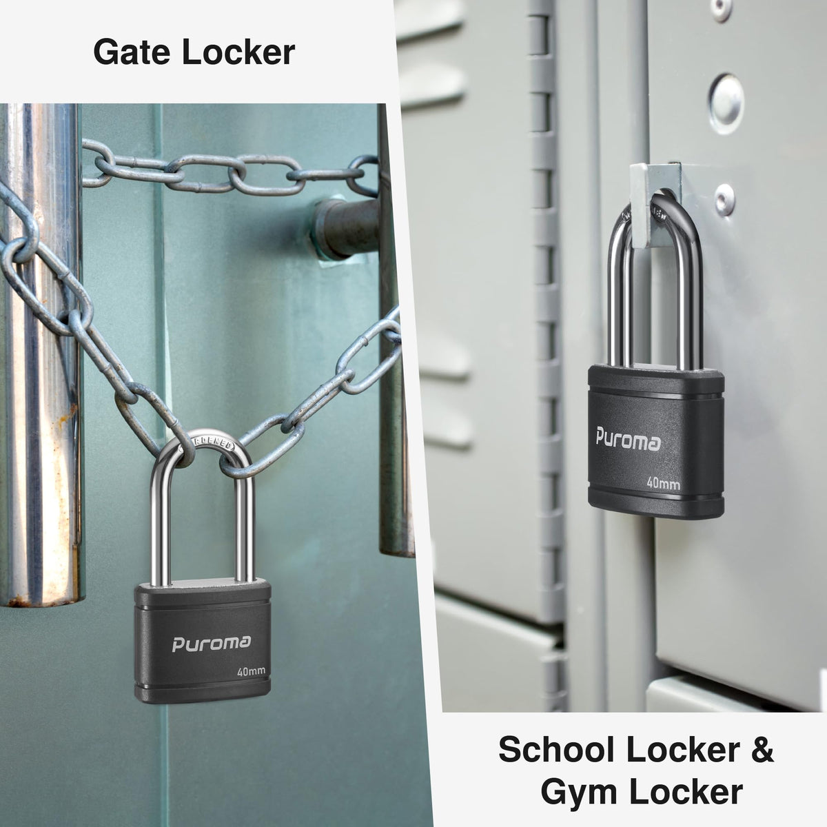 Black Keyed Padlock S3751