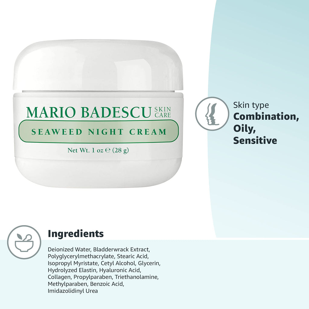 Seaweed Night Cream Oil-Free Moisturizer with Collagen Z489961
