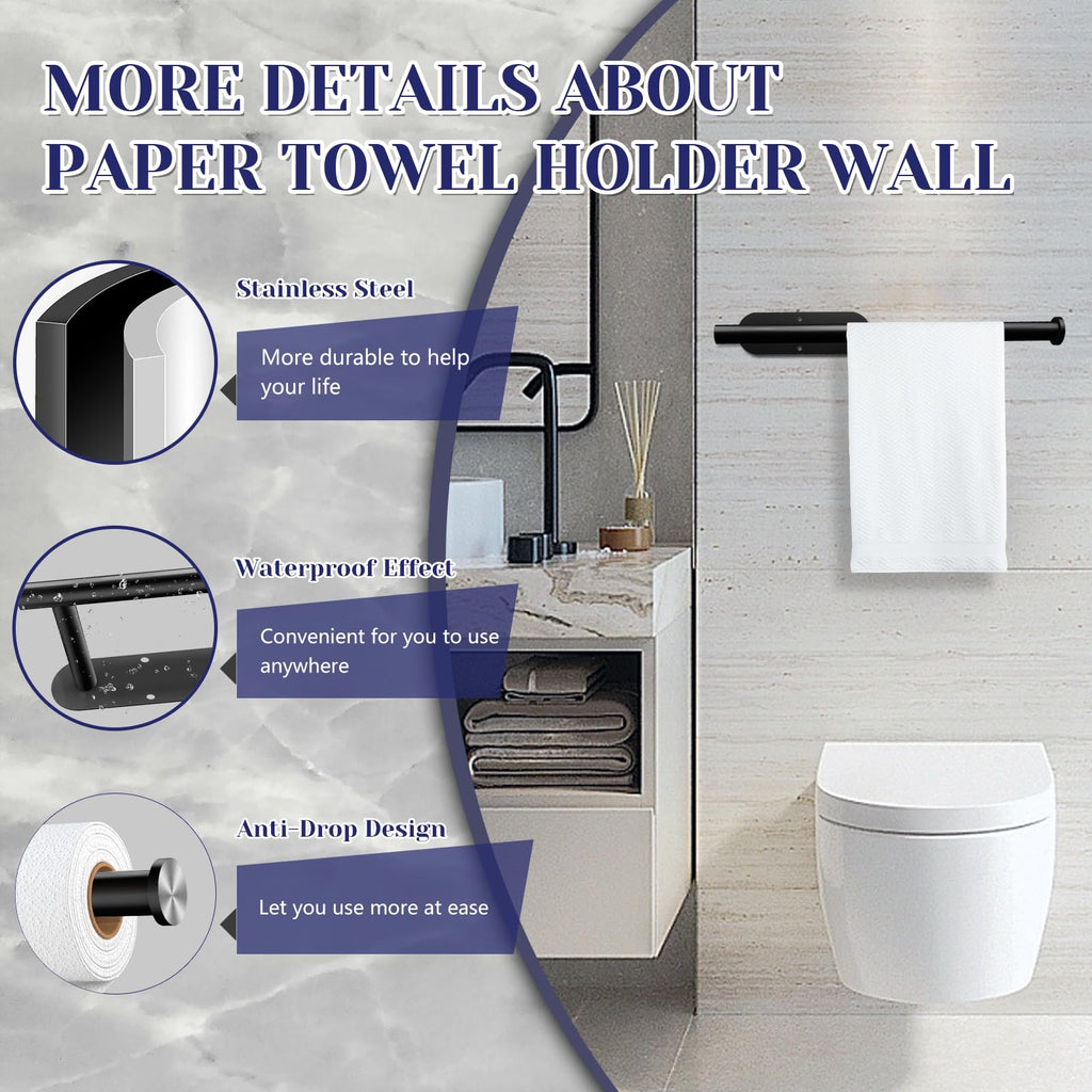 Self Adhesive Paper Towel Holder Y1628