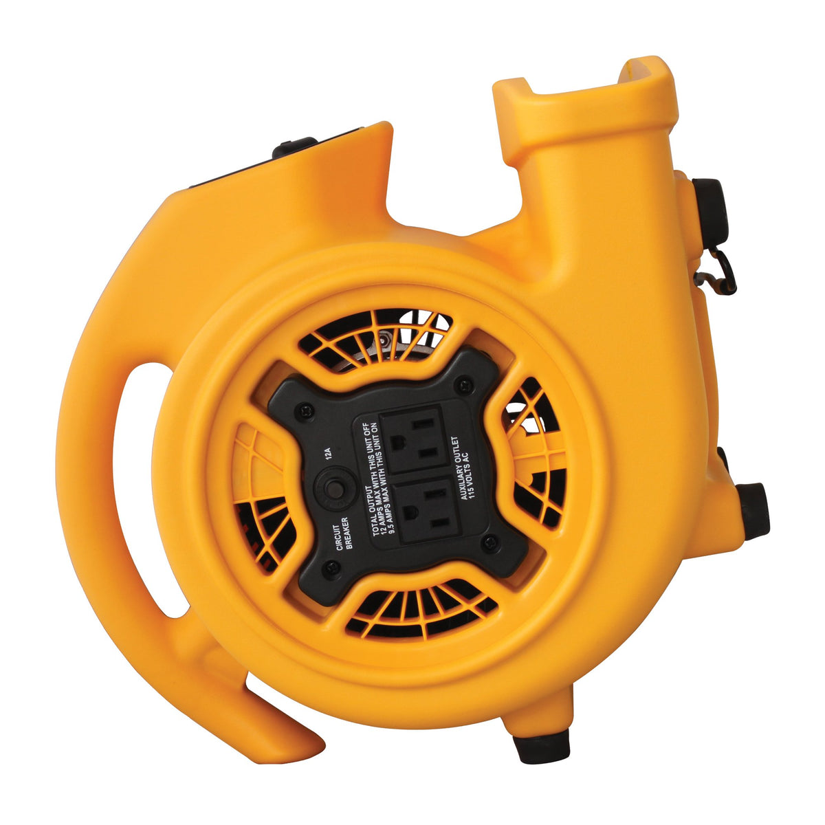 1/5 HP 800 CFM Centrifugal Air Mover, Carpet Dryer, Floor Fan, Blower, Yellow K47728