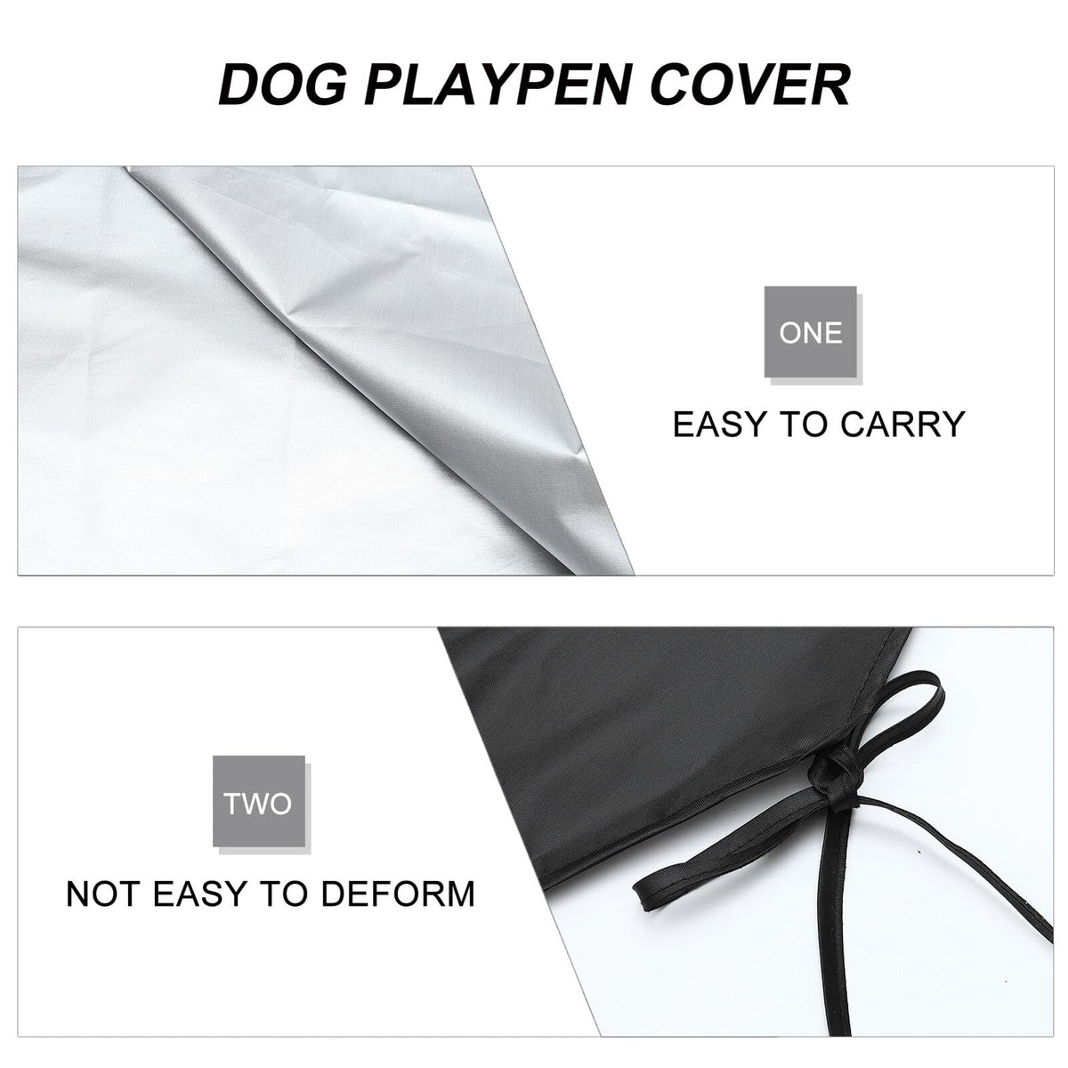 Heavy Duty Oxford Dog Playpen Cover F460218