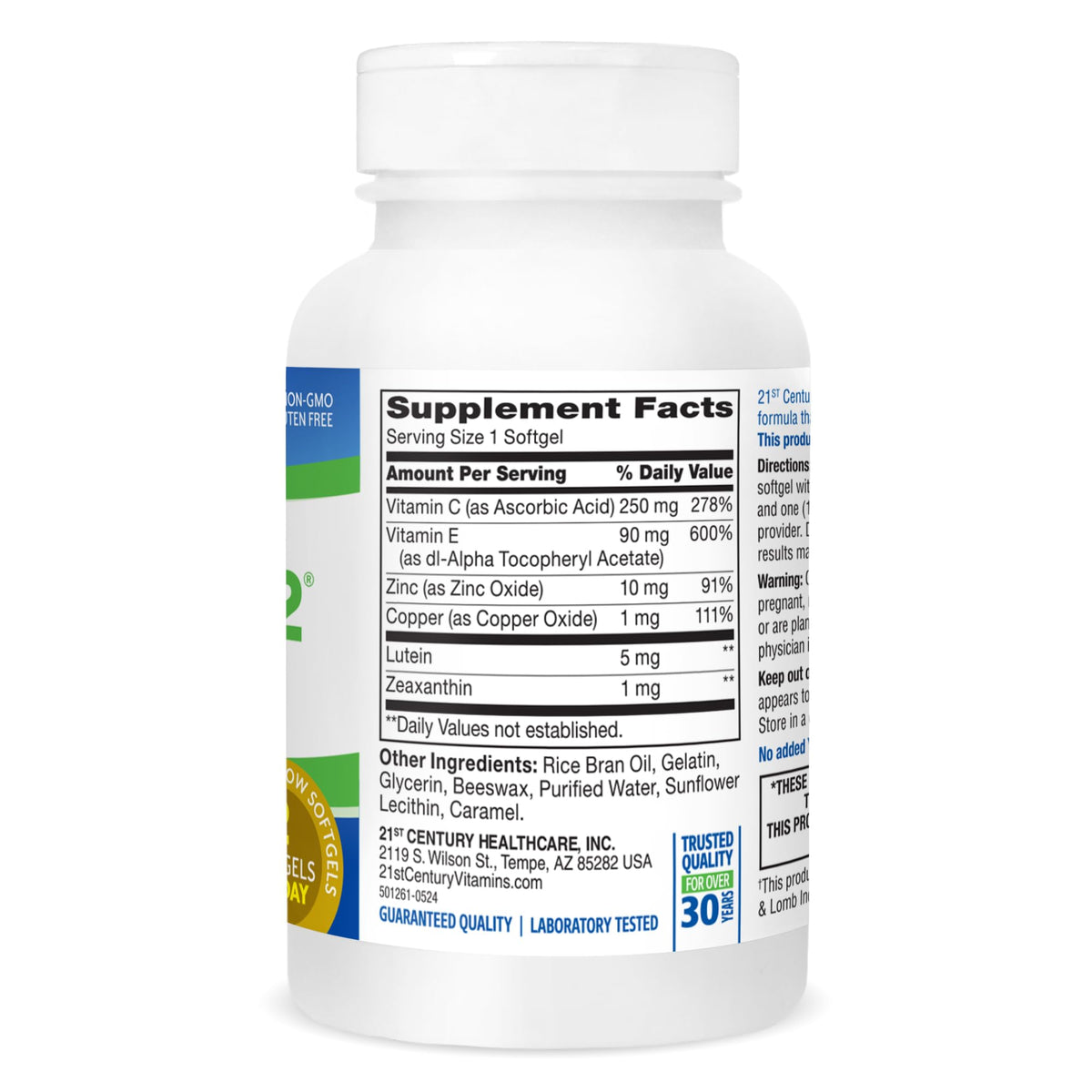Eye Vitamin Softgels 120 Count B21737
