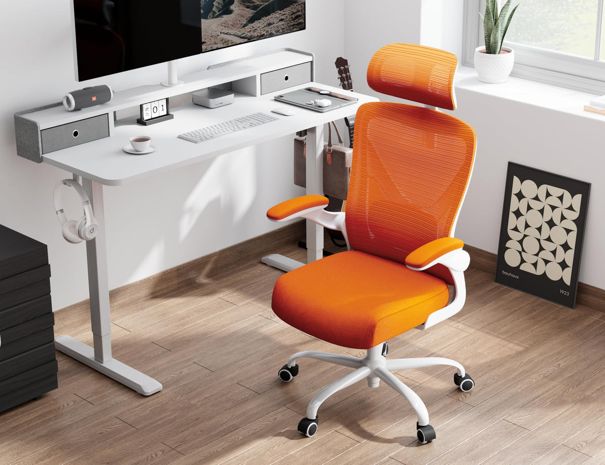 Ergonomic Mesh Office Chair with Headrest O581863