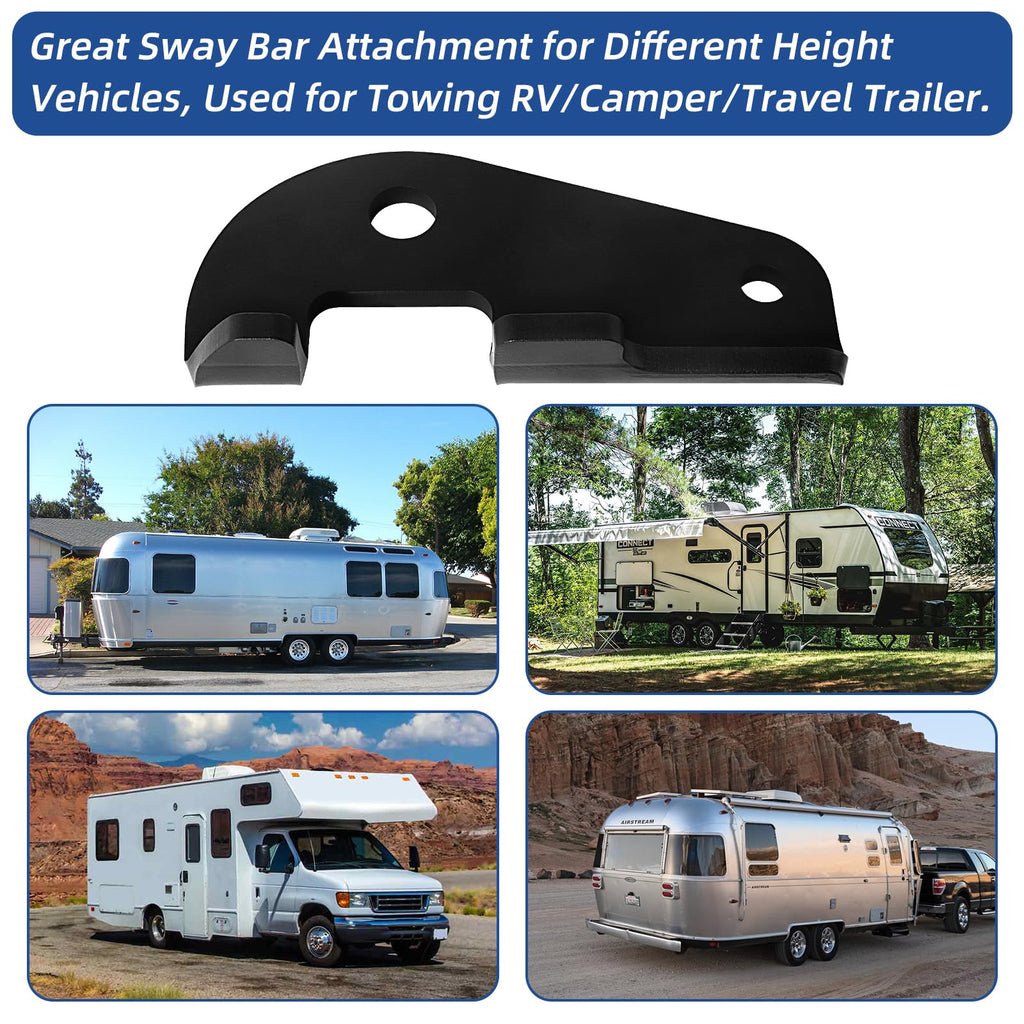 Anti Sway Trailer Hitch Ball Mount Adapter F2643