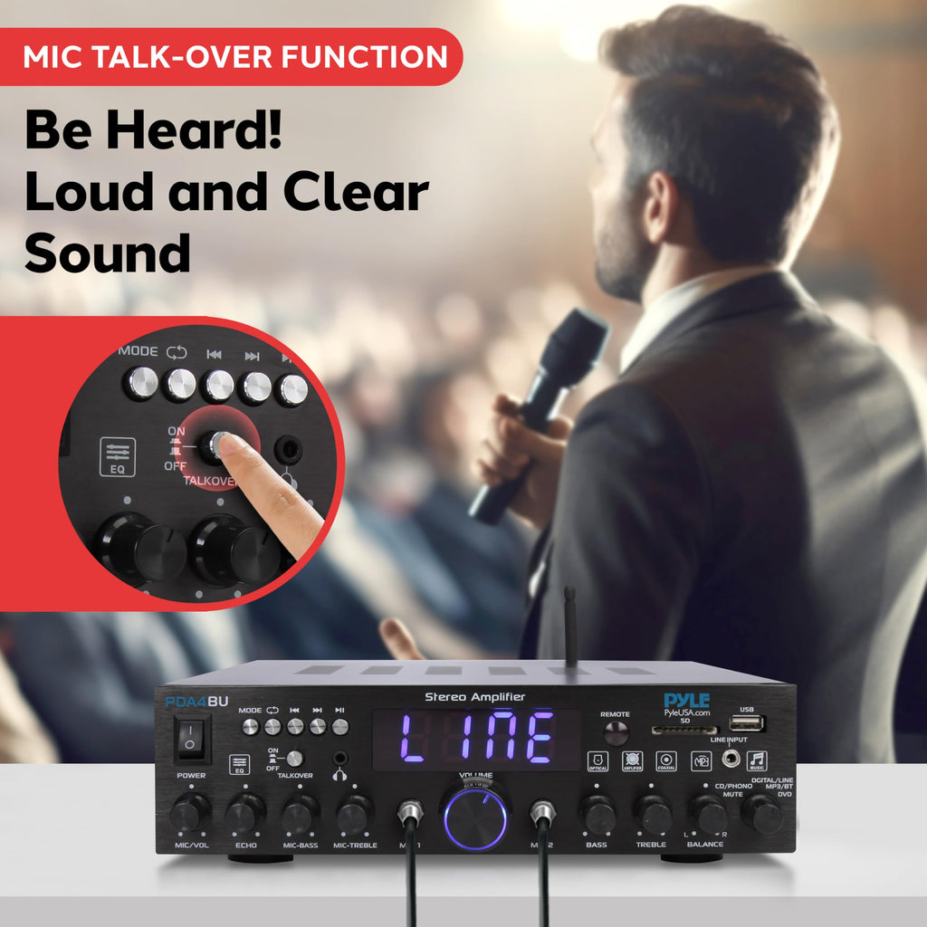 200W Multi-Channel Home Stereo Amplifier I792017