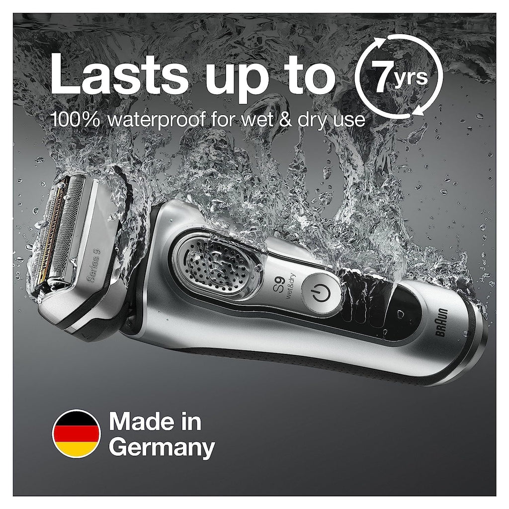 Electric Razor for Men, Waterproof Foil Shaver, Wet & Dry Shave, Silver C719678
