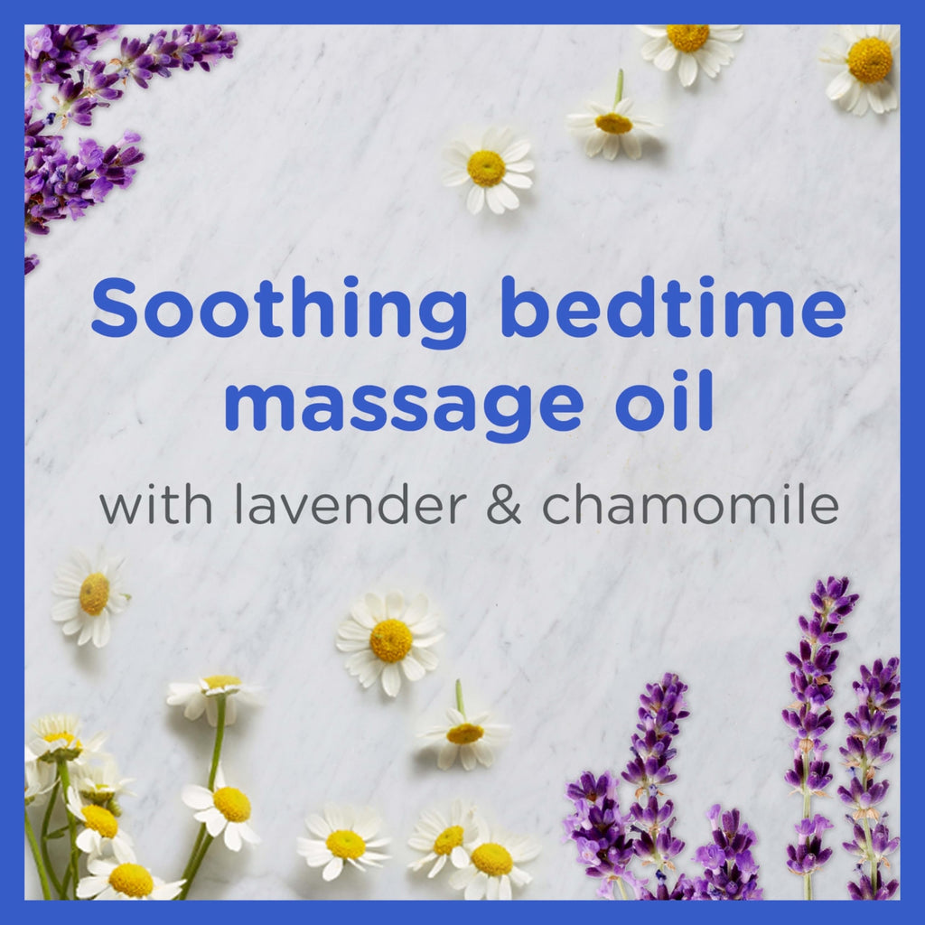 Baby Calming Massage Oil, Lavender & Chamomile, 4 fl oz I426