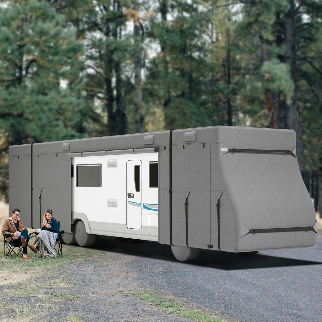40-43 ft Non-Woven Fabric Waterproof RV Cover with Storage Bag I352