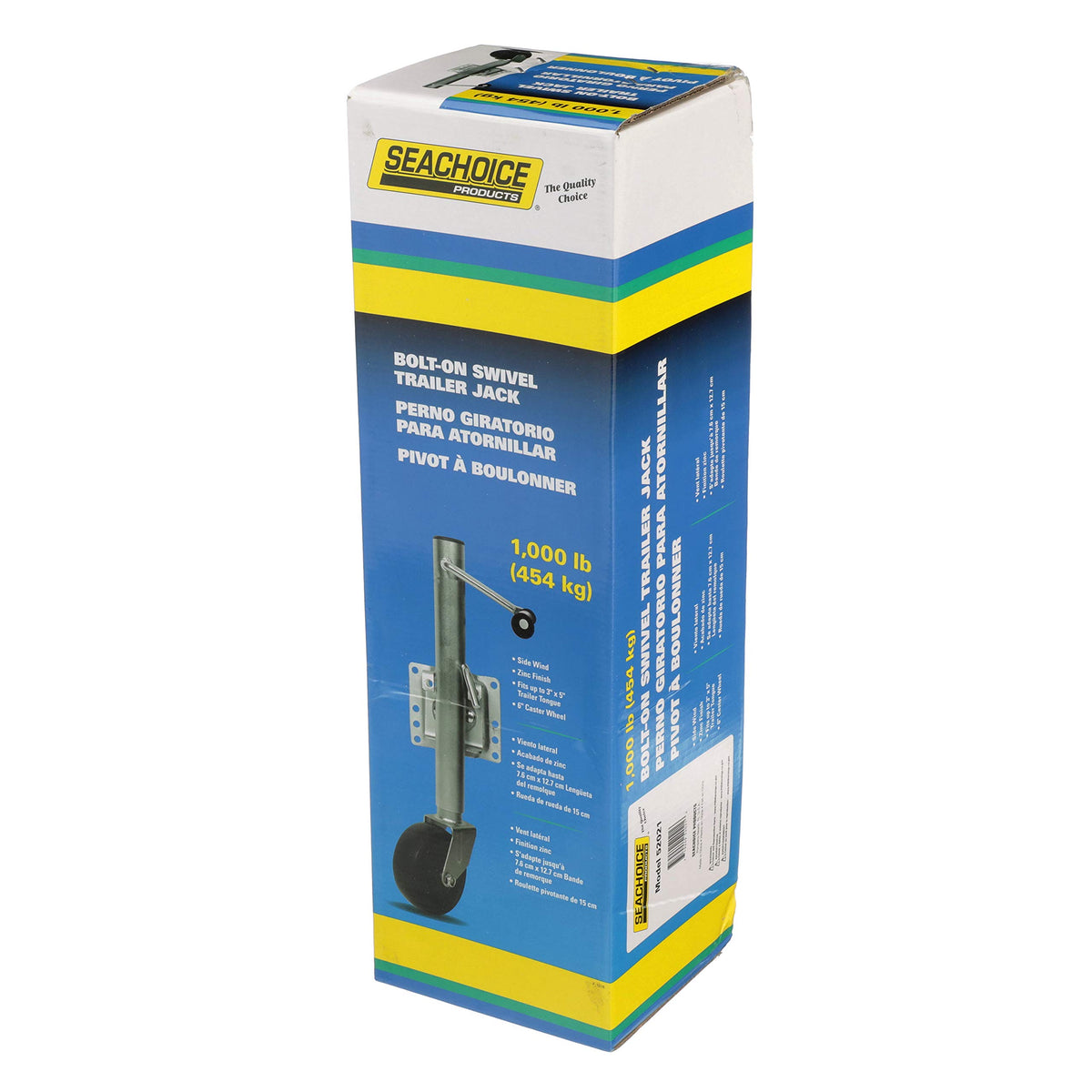 Fold Up Trailer Jack, 22-7/8 In., 1,000 Lbs R730607
