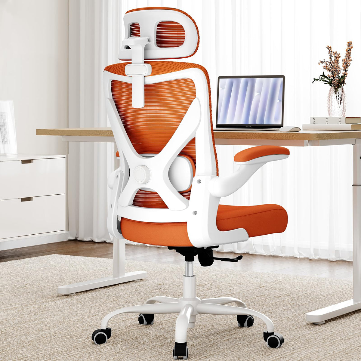 Ergonomic Mesh Office Chair with Headrest O581863