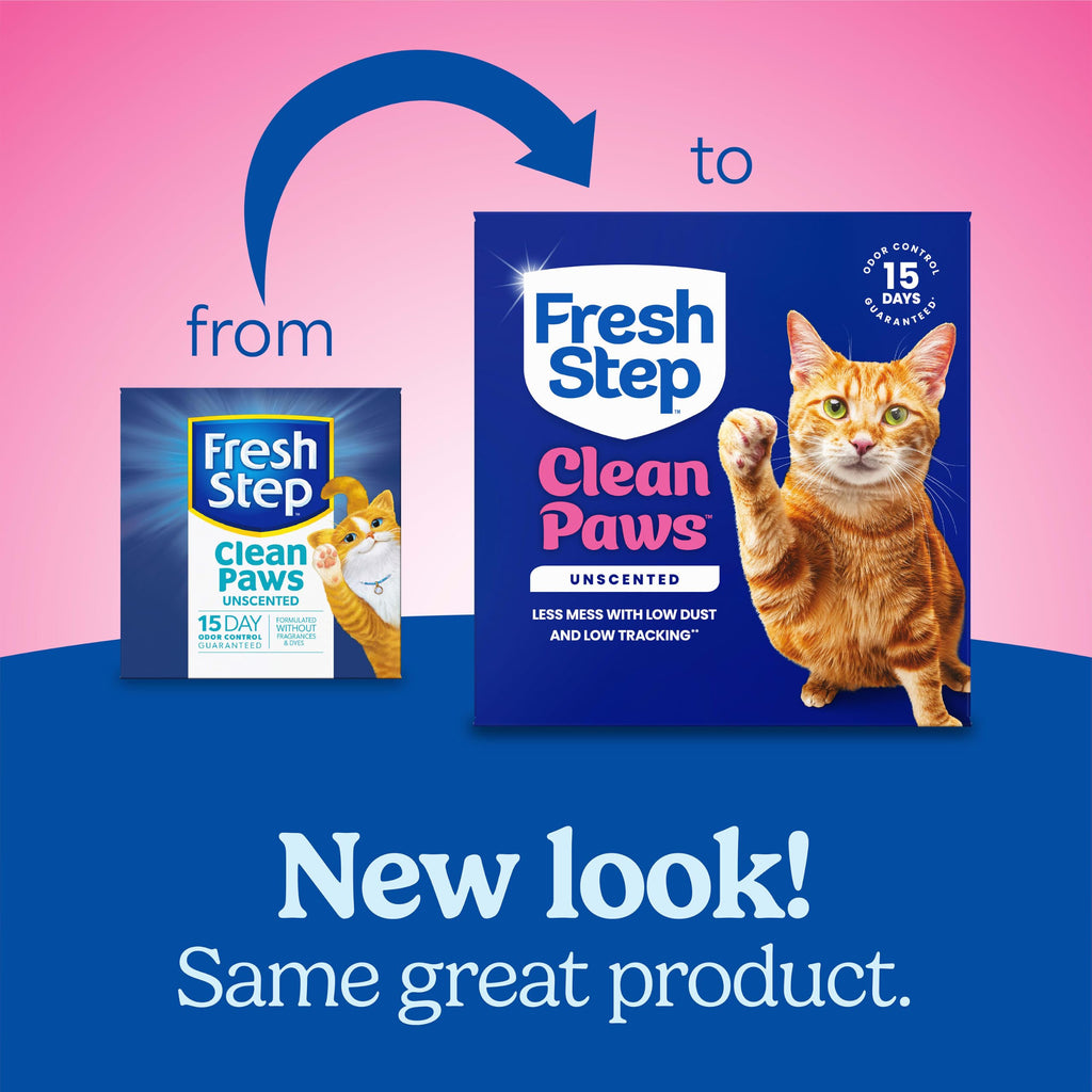 Multi Cat Clumping Litter, Unscented, 22 lb. Box U194918