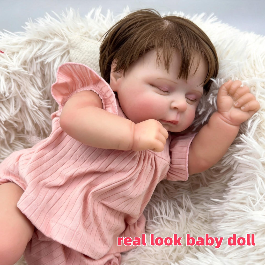 20 Inch Vinyl Silicone Reborn Baby Doll X563589