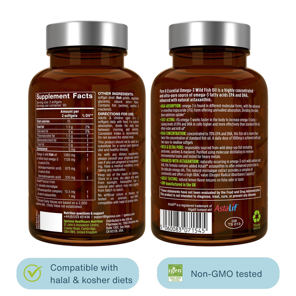 Wild Fish Oil 1360mg U731713