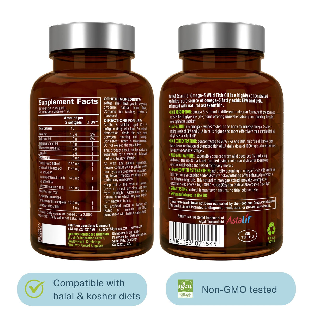 Wild Fish Oil 1360mg U731713