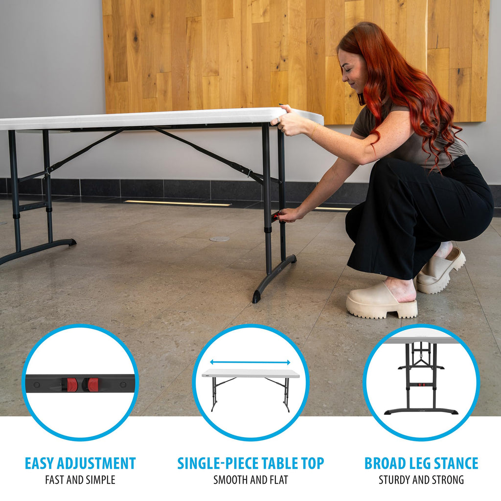 6-Foot Adjustable Height Nesting Table K38789