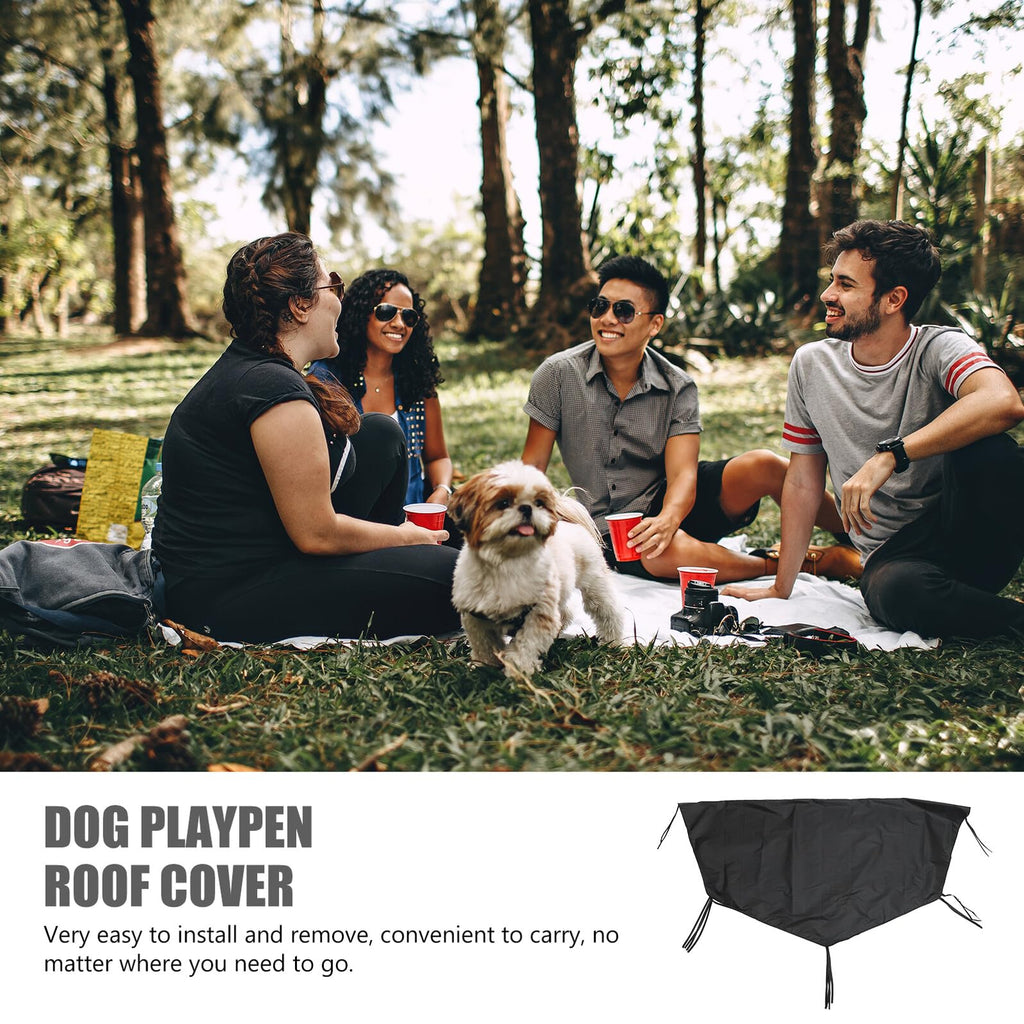 Heavy Duty Oxford Dog Playpen Cover F460218