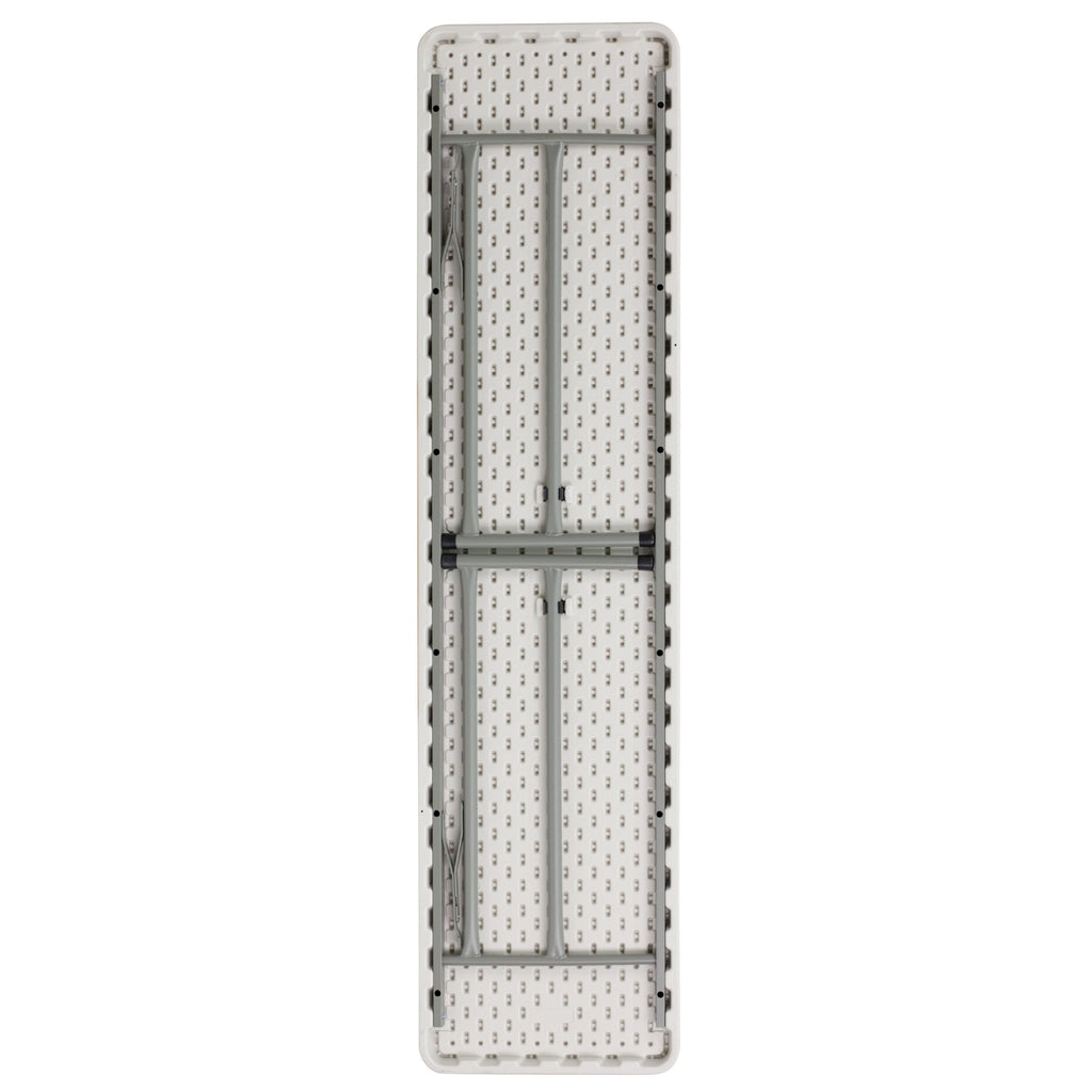 6-Foot White Plastic Folding Training Table N25567