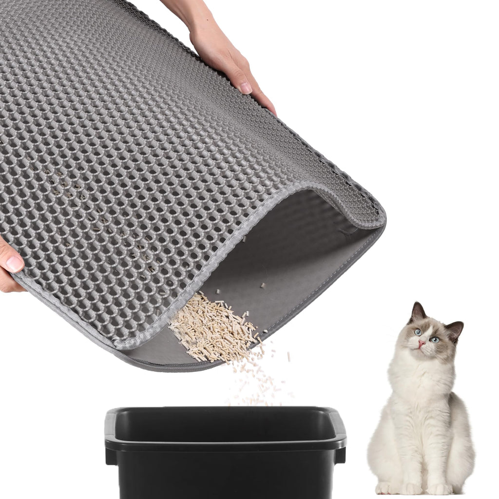 Extra Large Honeycomb Cat Litter Mat 46"x26" D954593