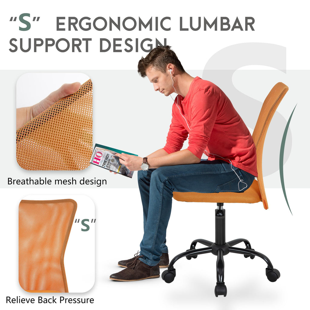 Orange Ergonomic Mesh Office Chair P899043