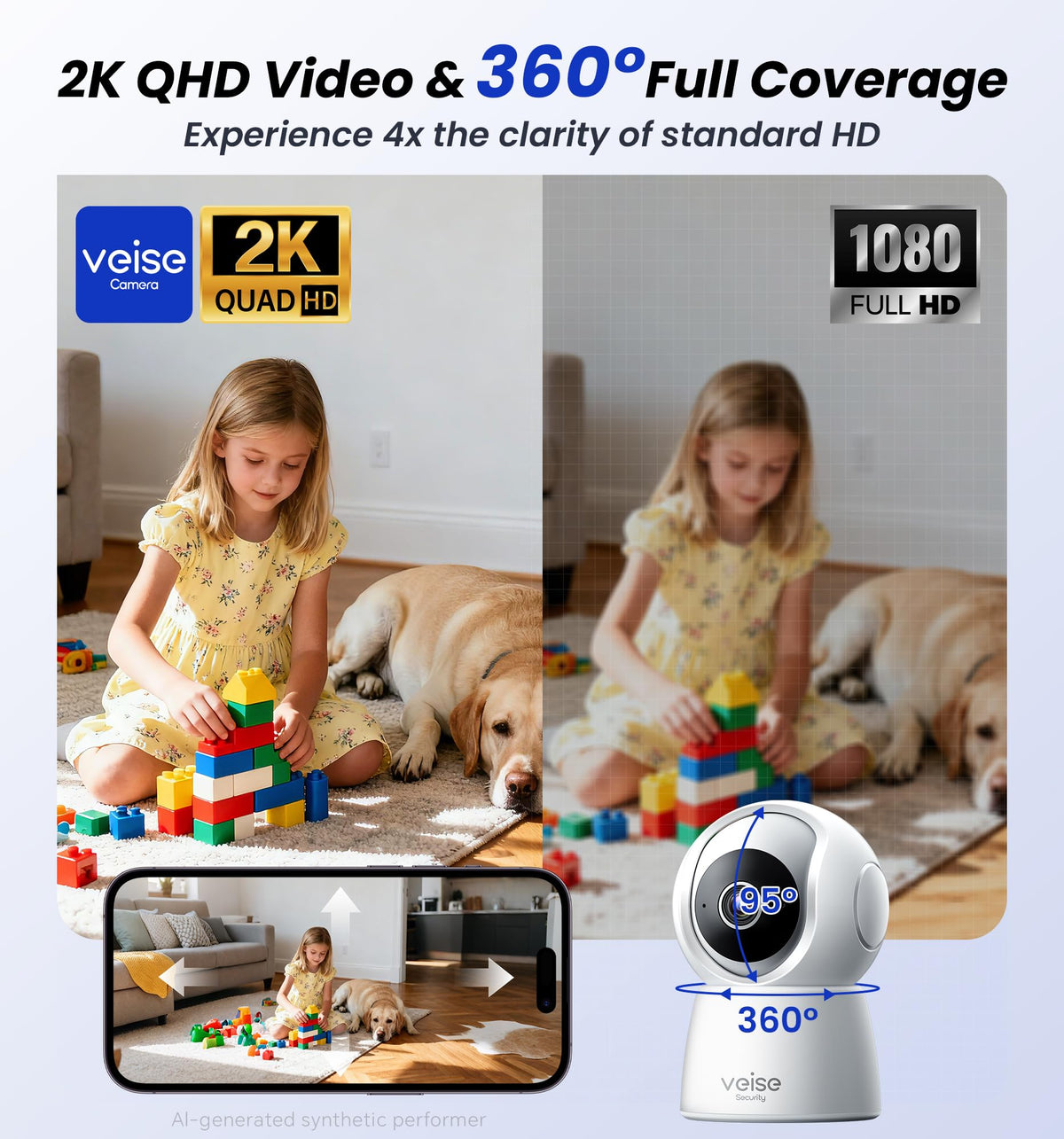 2K Indoor Camera E3798