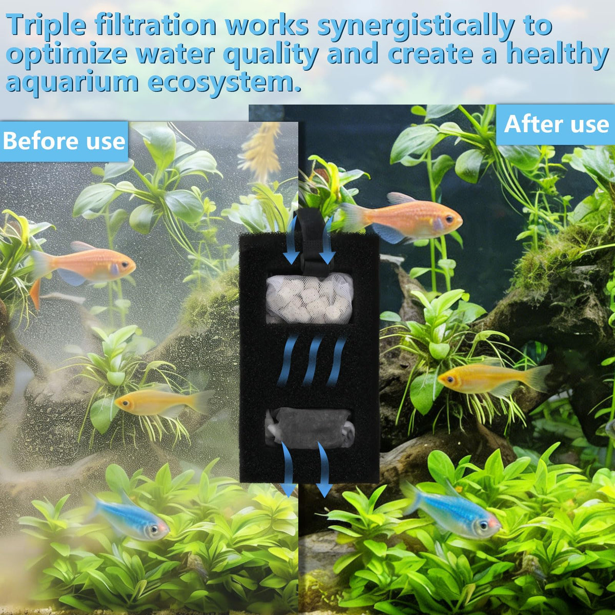 Aquarium Filter Media Set F526