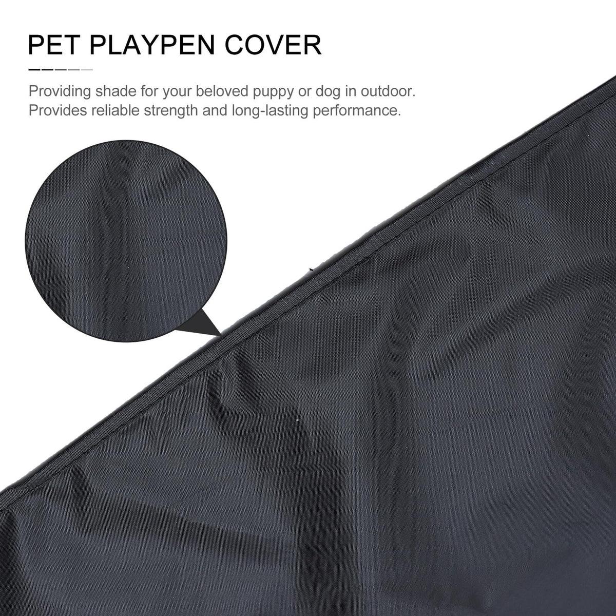 Heavy Duty Oxford Dog Playpen Cover F460218