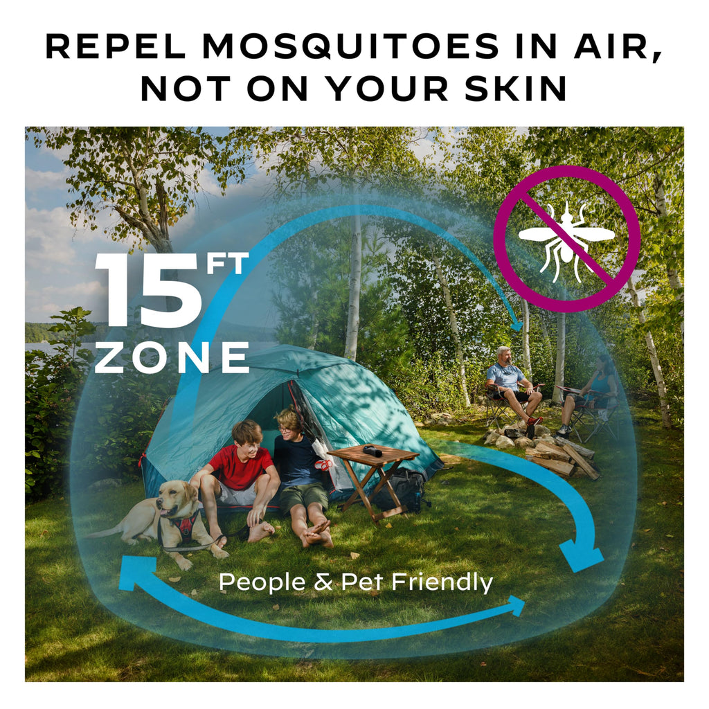 Portable Mosquito Repeller with 12-Hour Refill Z774810