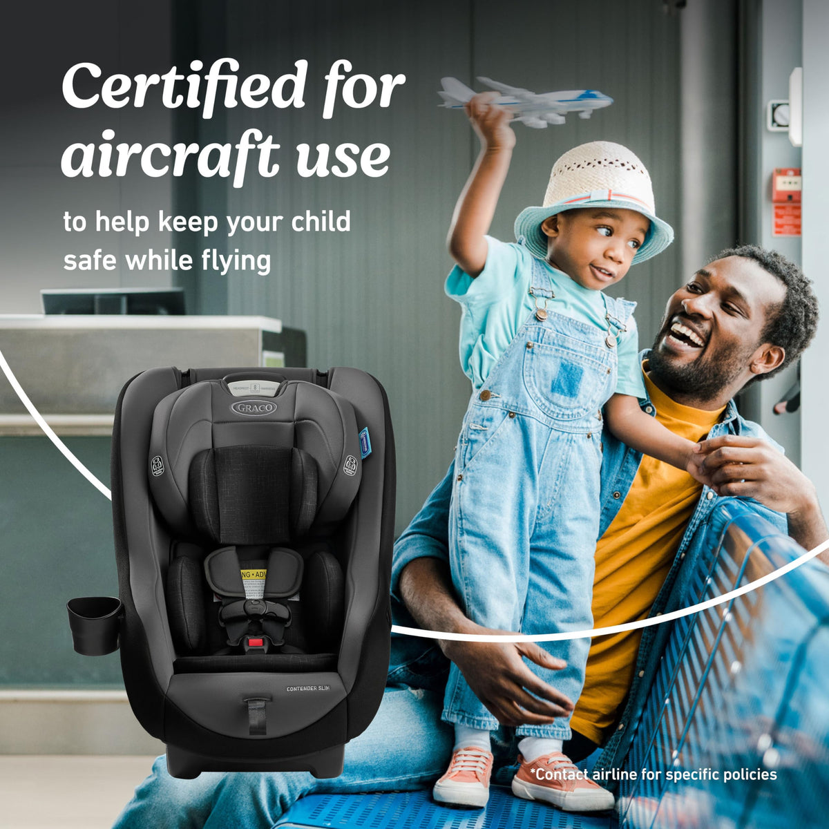 Slim Convertible Car Seat O7360