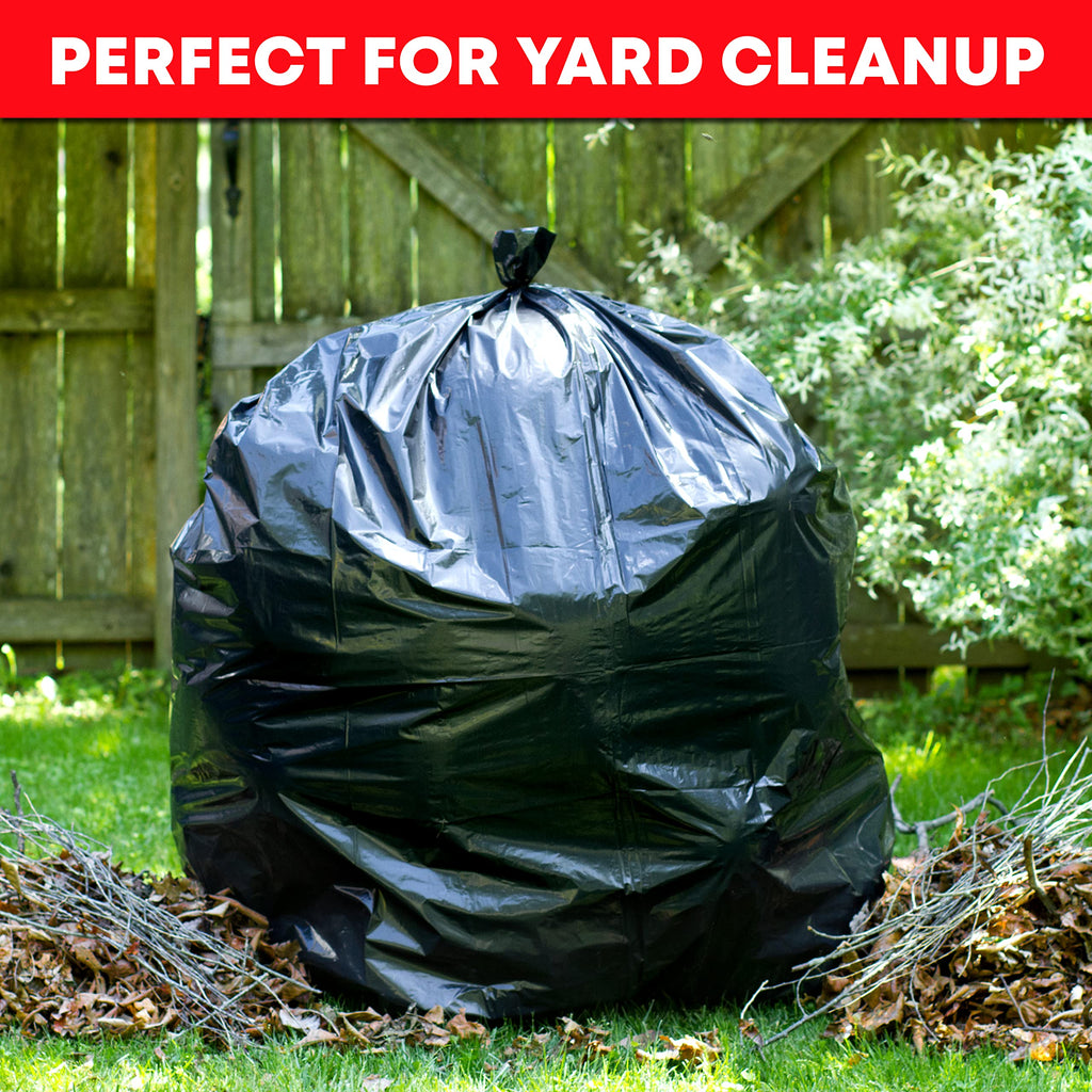 55 Gallon 3 Mil Black Contractor Garbage Bags K949