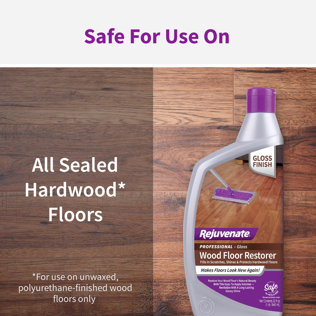 32oz Wood Floor Restorer and Shine Refresher C79791